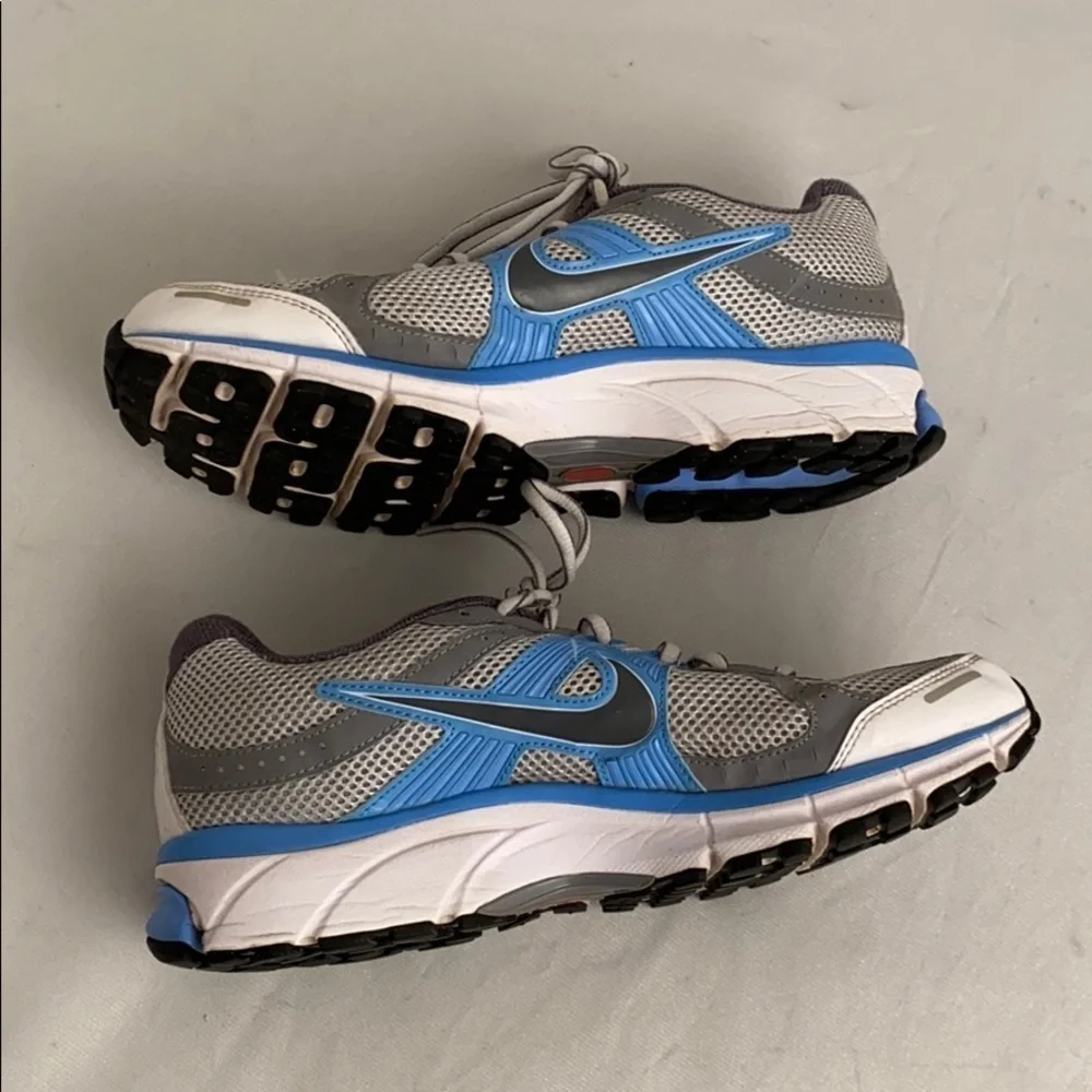 Nike Air Pegasus light blue white gray sneakers 10